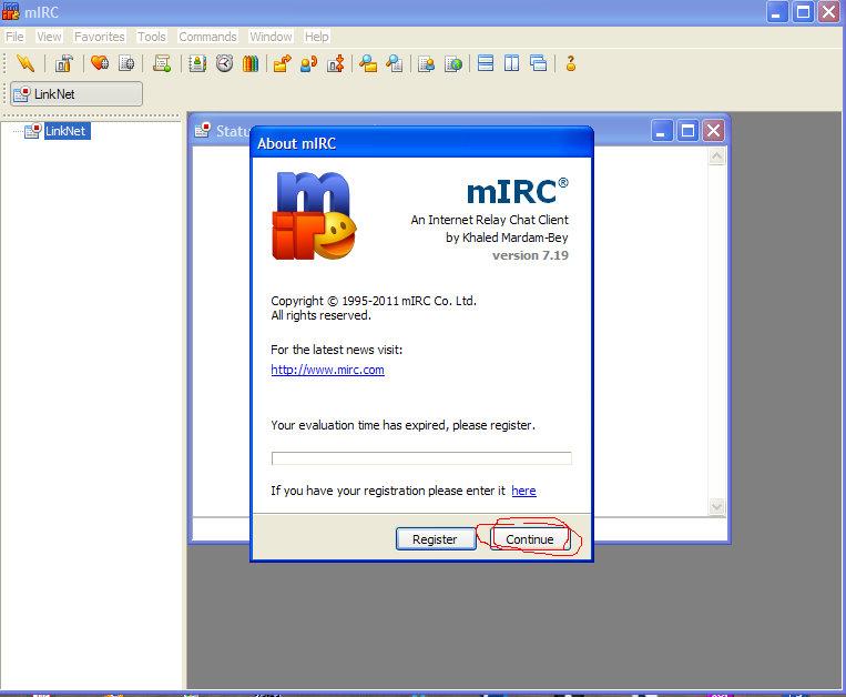 mIRC (chat) 1307956911